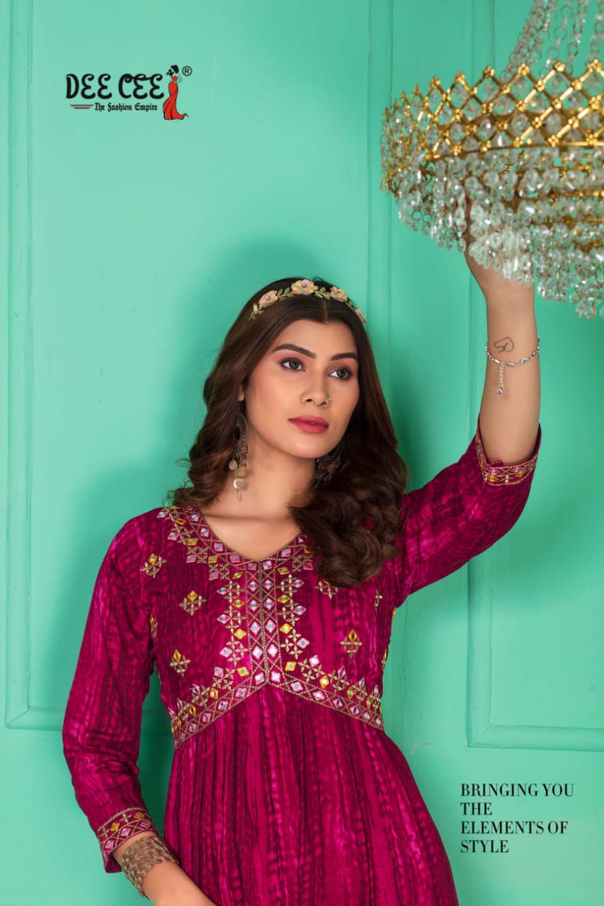 Rashika By Dee Cee Alia Cut Printed Kurtis Wholesale Market In Surat With Price